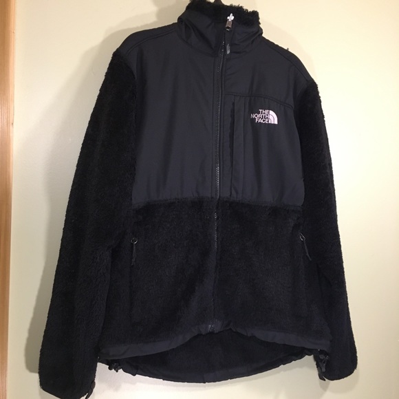 The North Face Black Furry Fleece Jacket - Picture 3 of 15